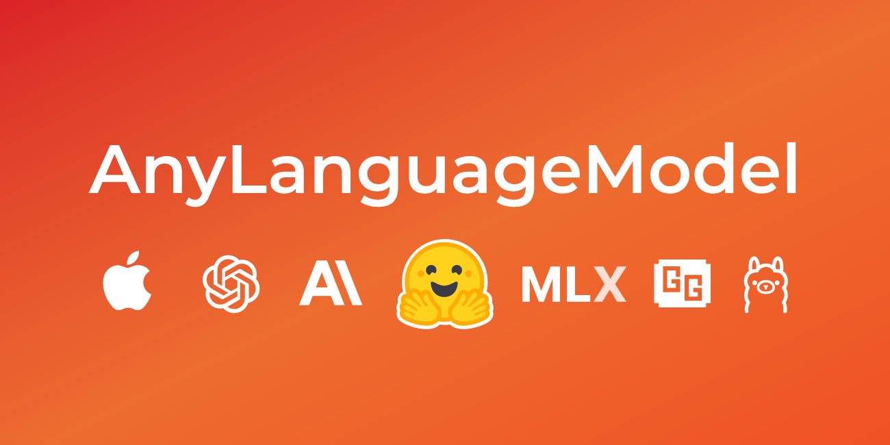 Introducing AnyLanguageModel: One API for Local and Remote LLMs on Apple Platforms