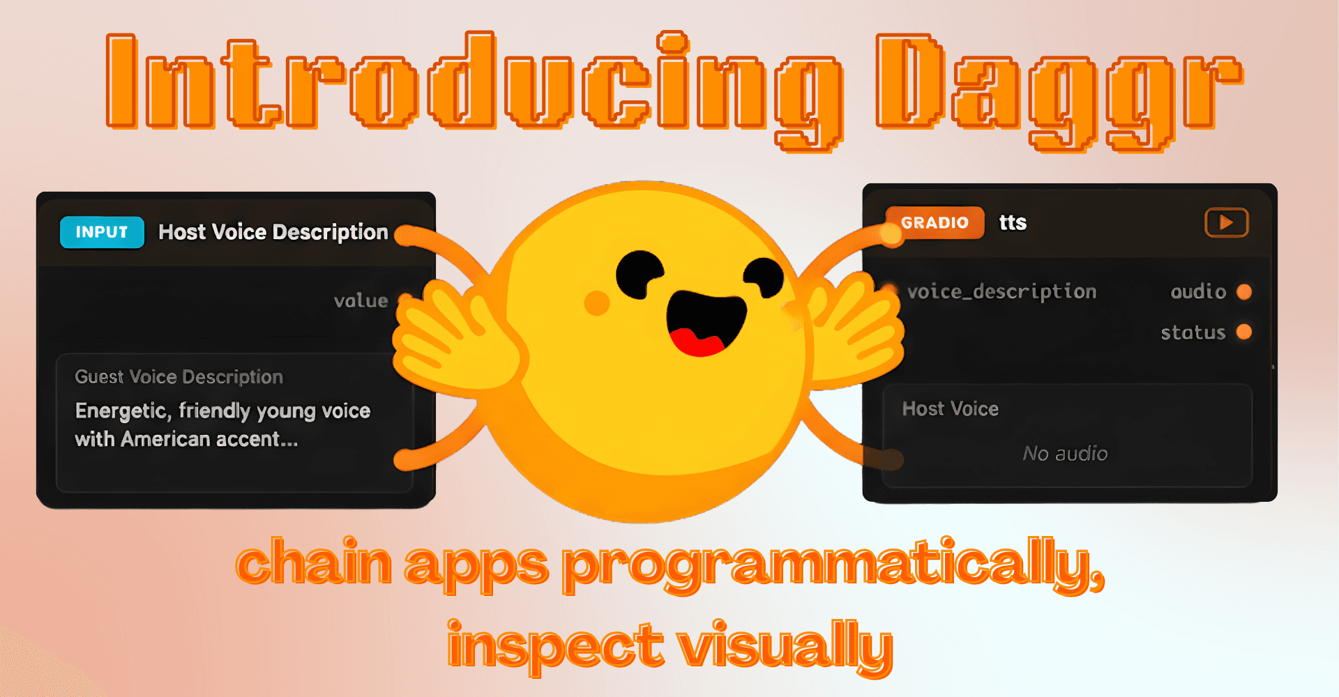 Introducing Daggr: Chain apps programmatically, inspect visually