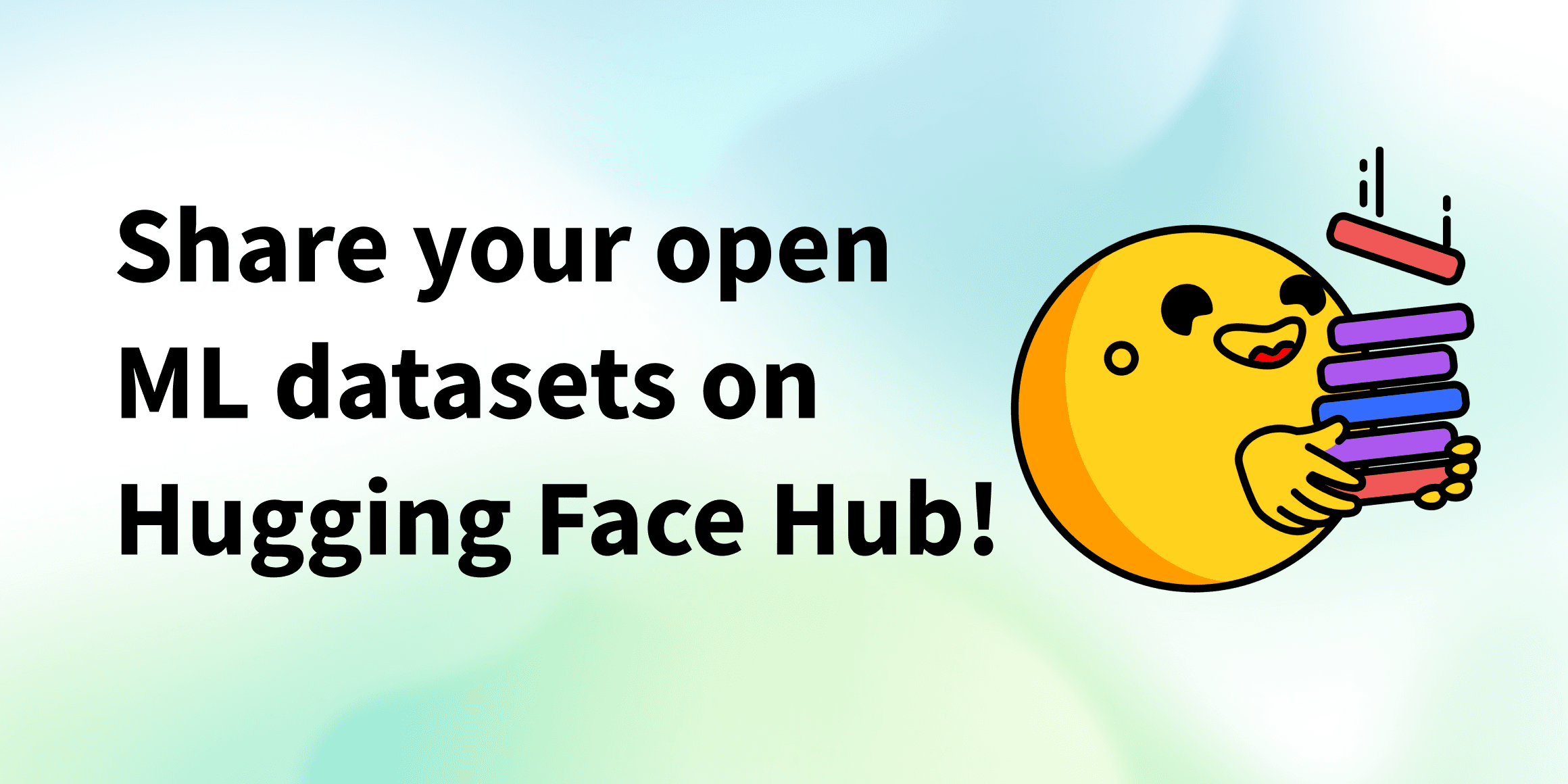 Share your open ML datasets on Hugging Face Hub!