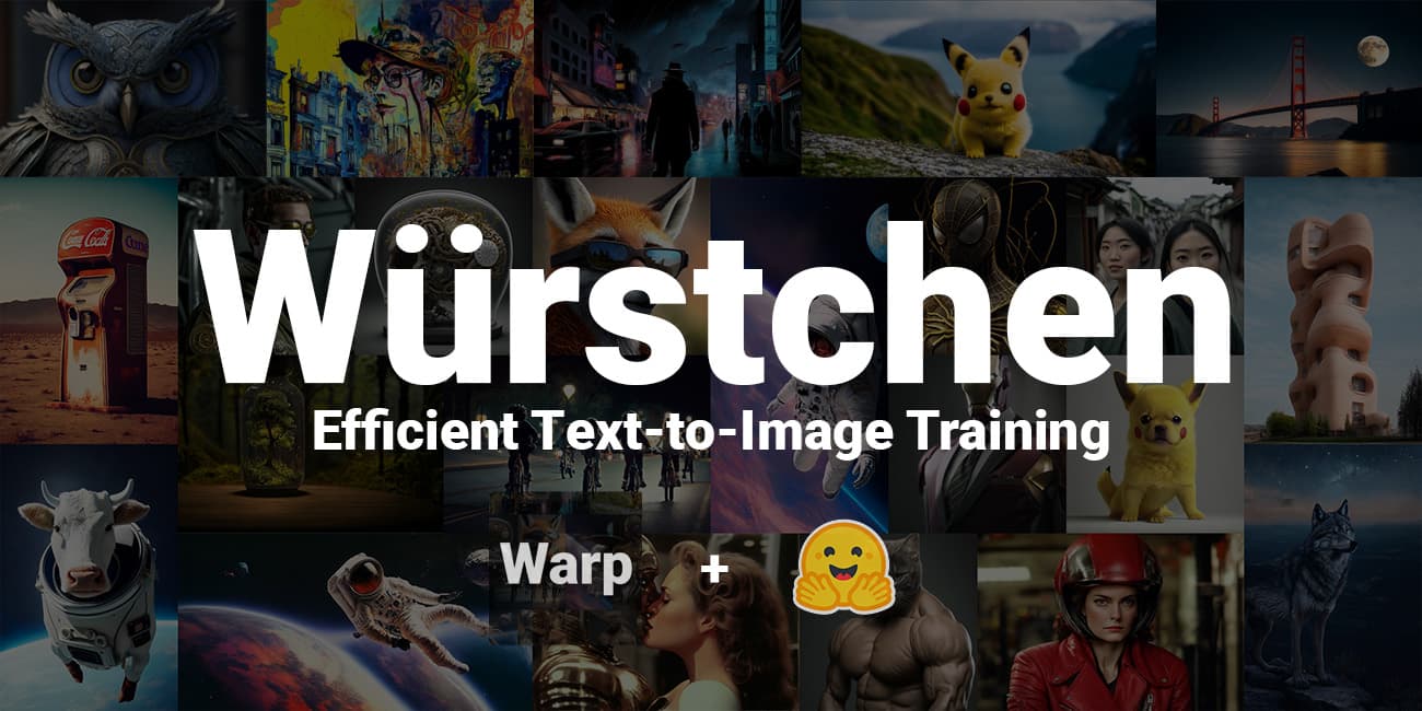 Introducing Würstchen: Fast Diffusion for Image Generation