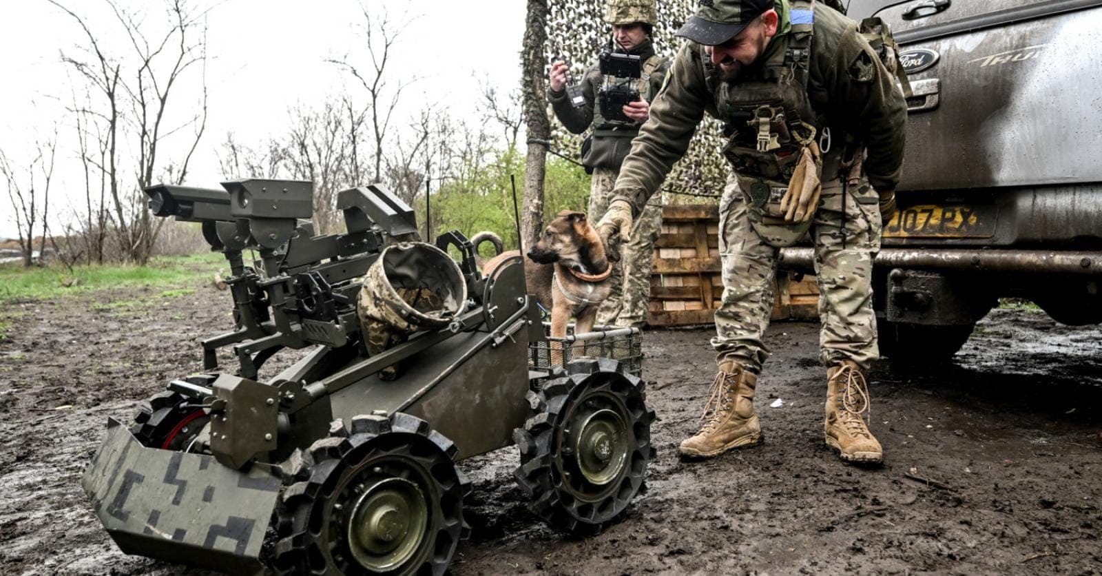 Robots en AI nemen het over aan het Oekraïense front