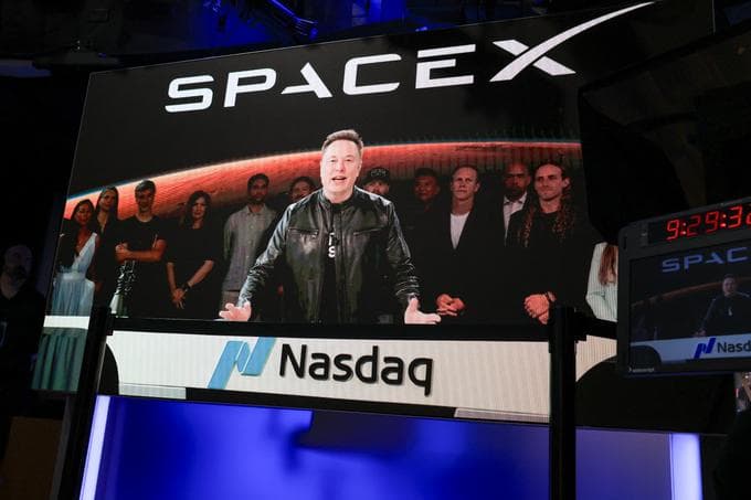 Beursgang SpaceX maakt van Elon Musk eerste biljonair ooit