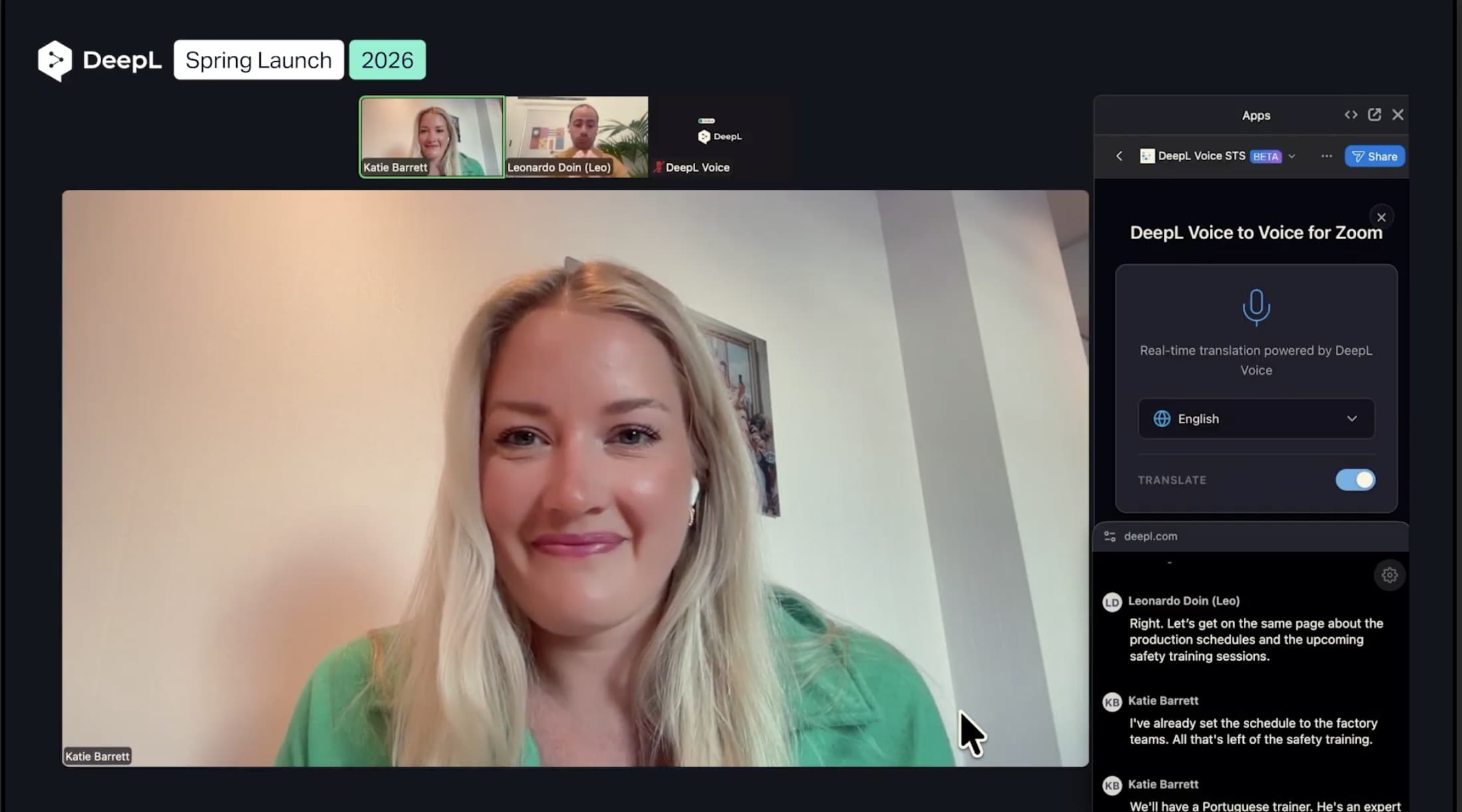 DeepL lanceert live spraak-naar-spraakvertalingen