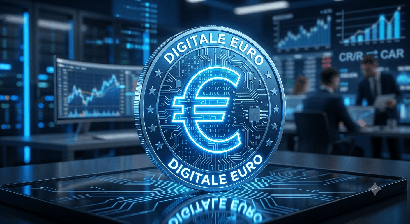 Digitale euro stap dichterbij